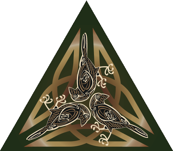 Part of a series of Illustrations of various knotwork animals.