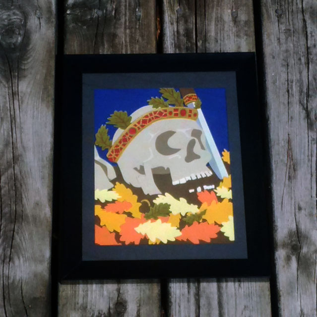 An old piece inspired by archaeology, autumn and the stories around both